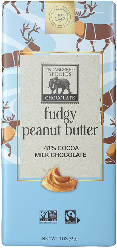 Fudgy Peanut Butter + 48% Milk Chocolate