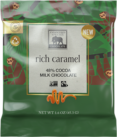 rich caramel + 48% milk chocolate 1.6oz