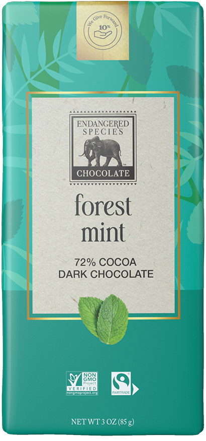 forest mint + 72% dark chocolate