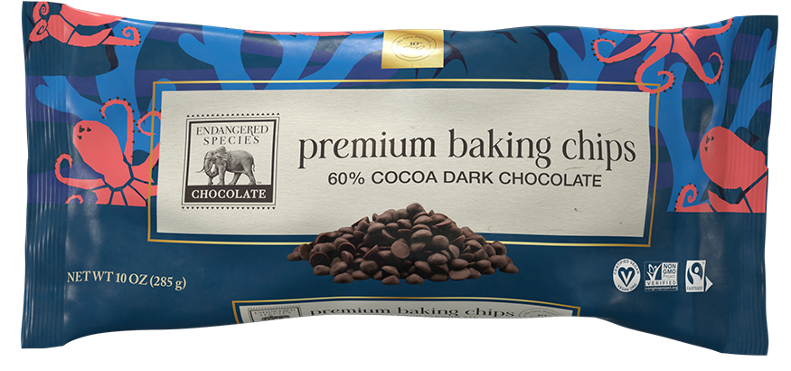 60% dark chocolate baking chips